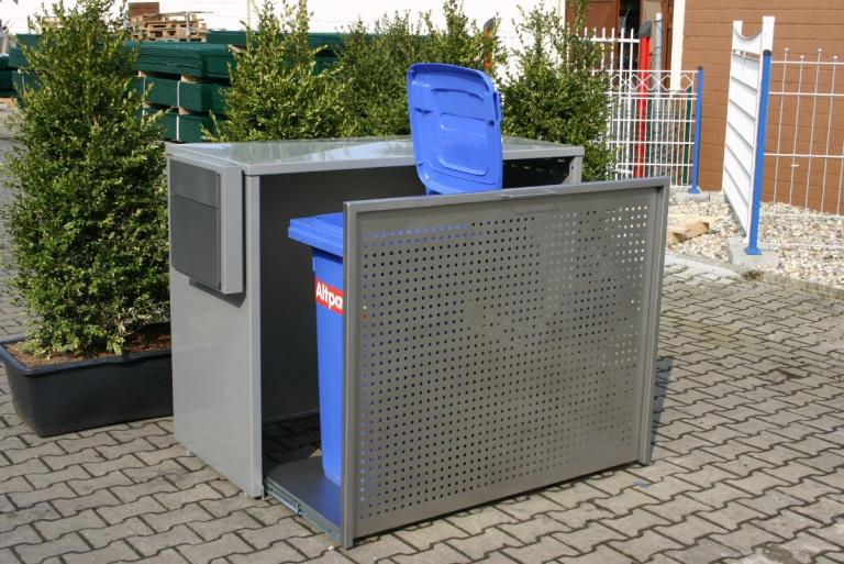Müllbox für 2 x 120 Liter